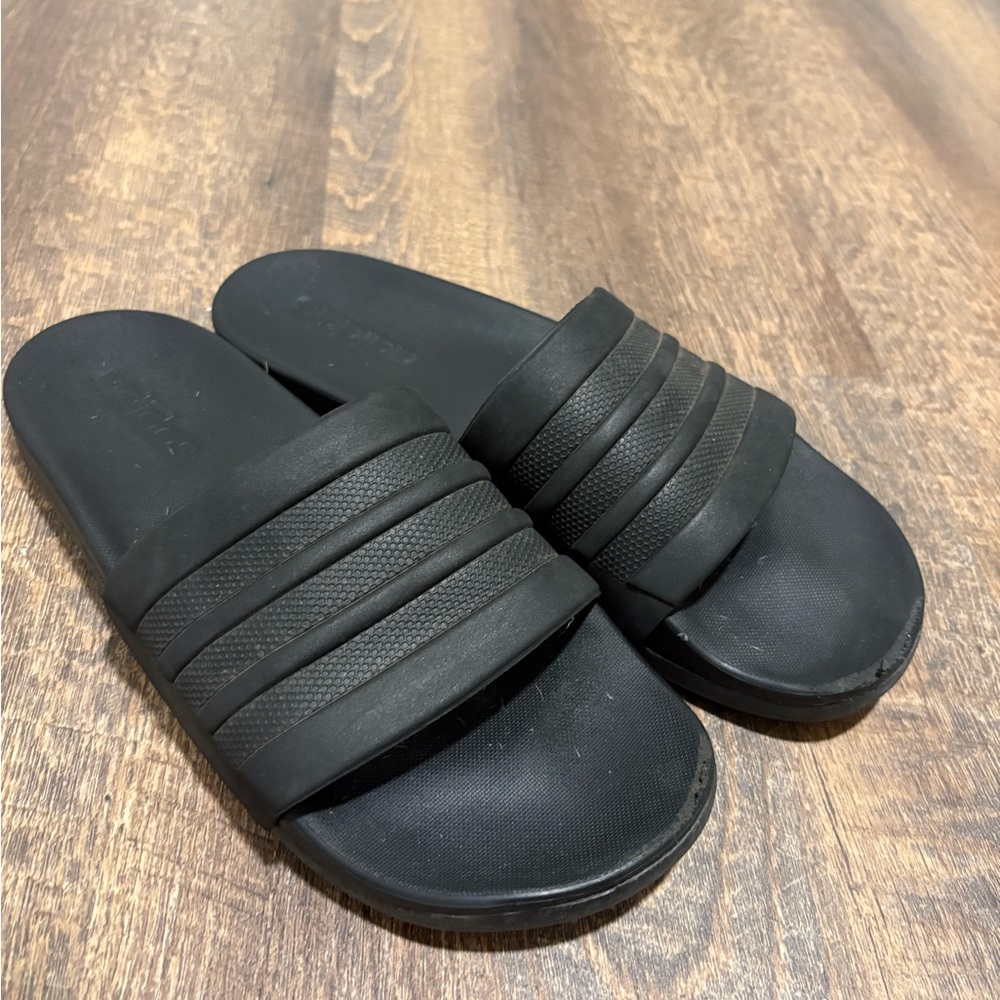 Adidas Black Slide Sandals